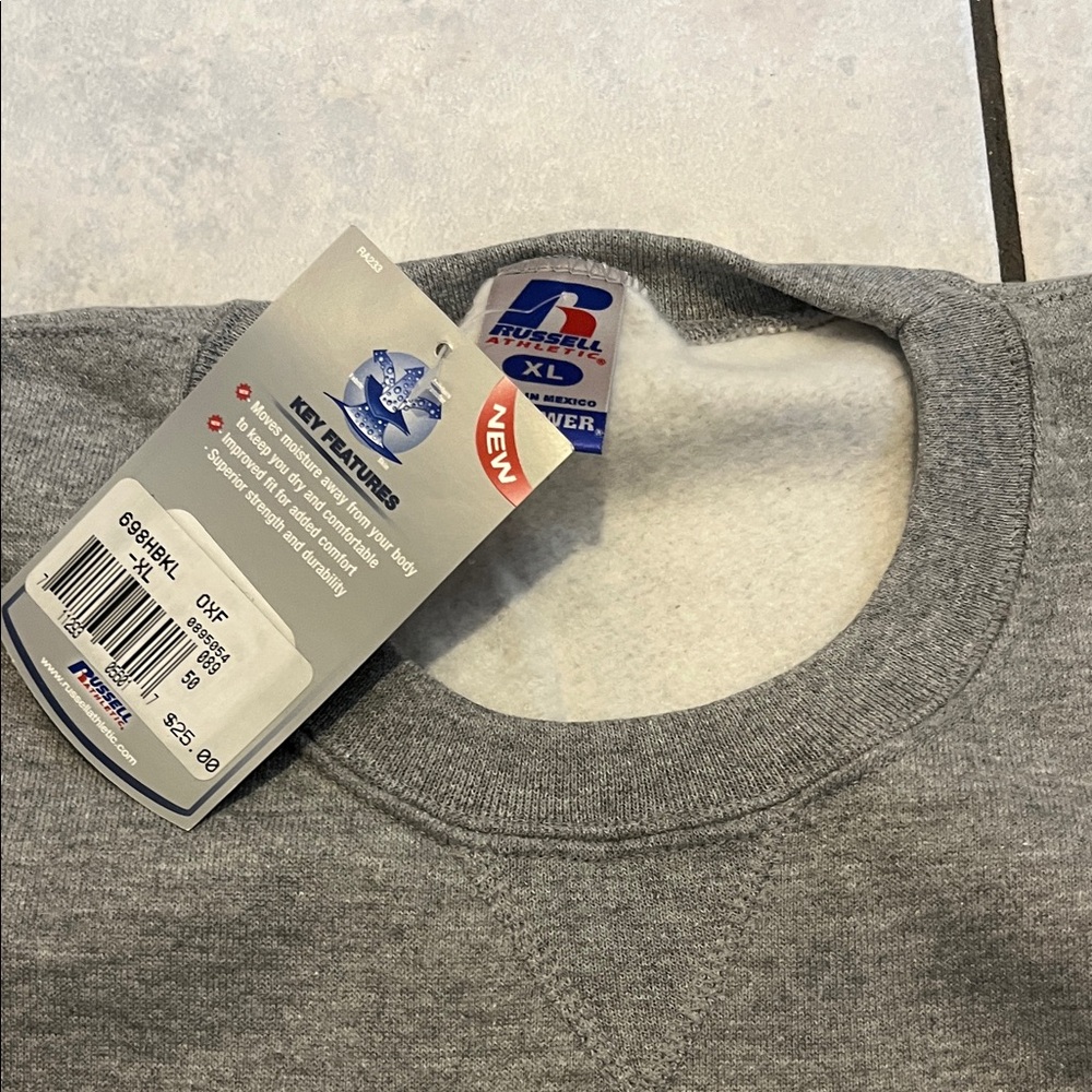 Russell Athletic Gray Sweatshirt - Picture 4 of 4